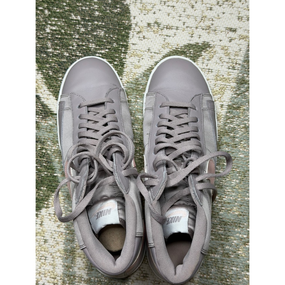 Nike Blazer Mid 77 Smokey Mauve Pink Foam Satin High Top Sneakers CK0838-200 12
